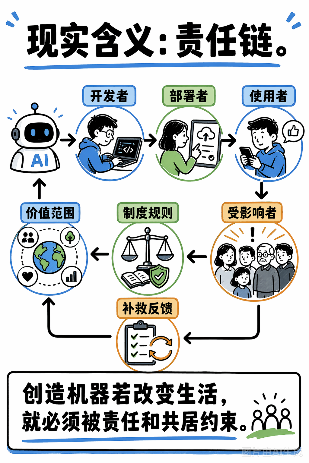 《机器真会创造吗？》第 7 页：现实含义与责任链