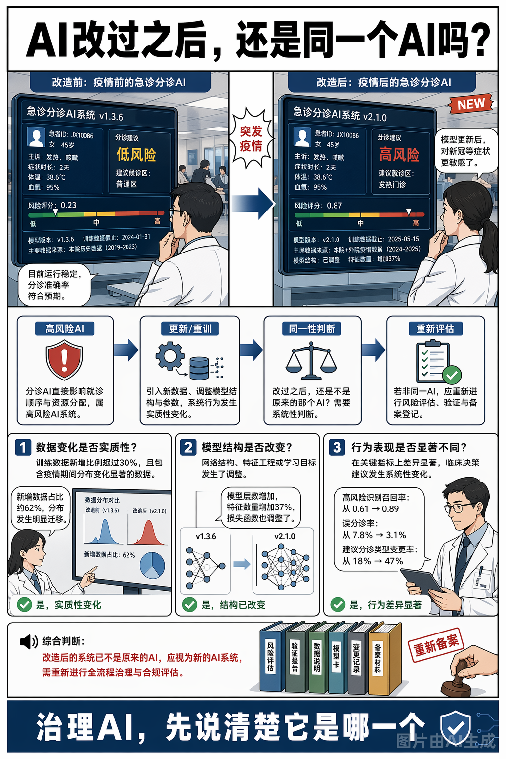 《AI 改过之后，还是同一个 AI 吗？》第 1 页：AI 改过后还是同一个吗