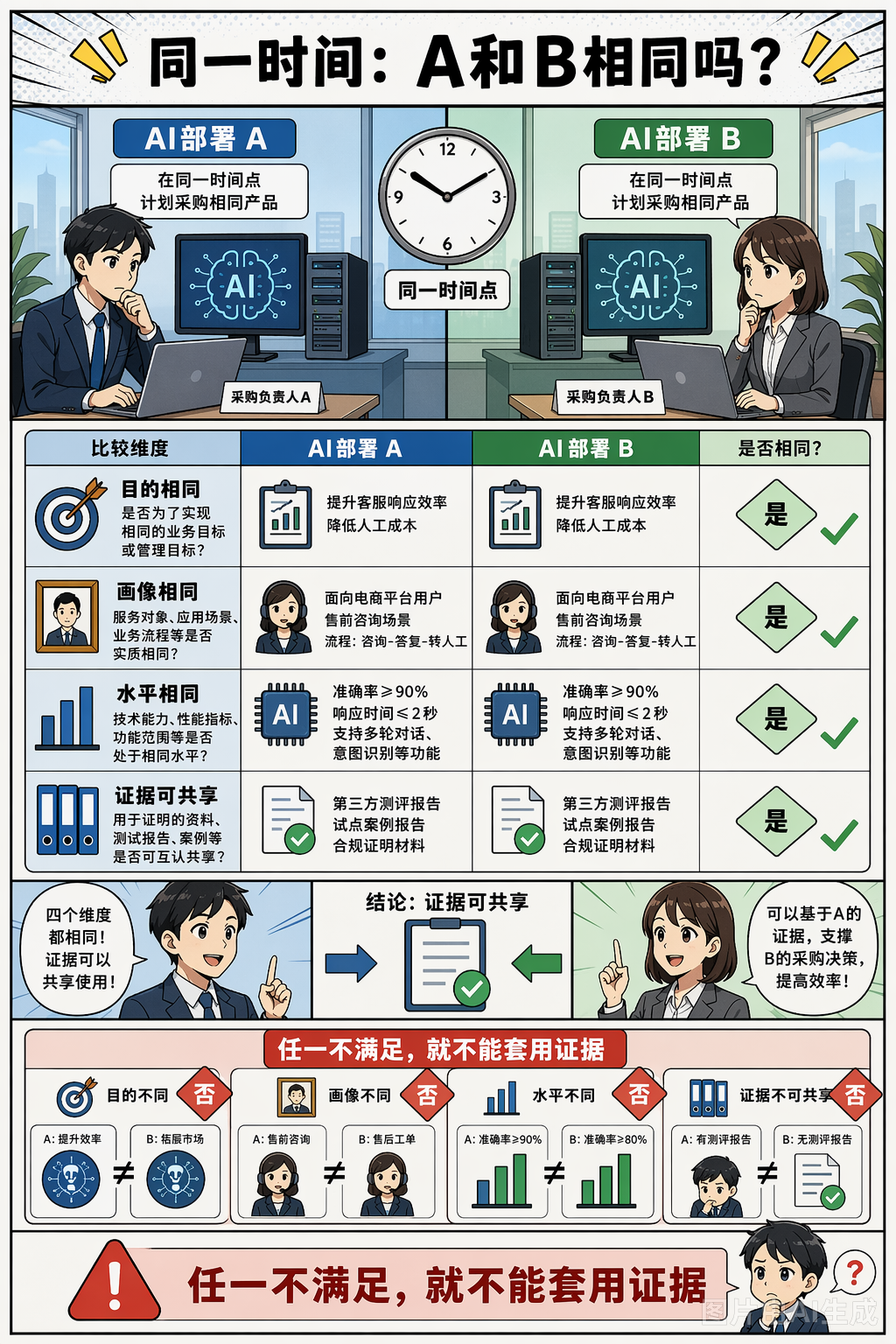 《AI 改过之后，还是同一个 AI 吗？》第 6 页：同一时间如何比较