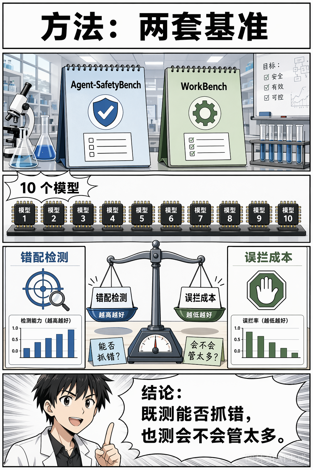 《用来源证据保护 LLM 智能体不跑偏》第 5 页：作者如何评测