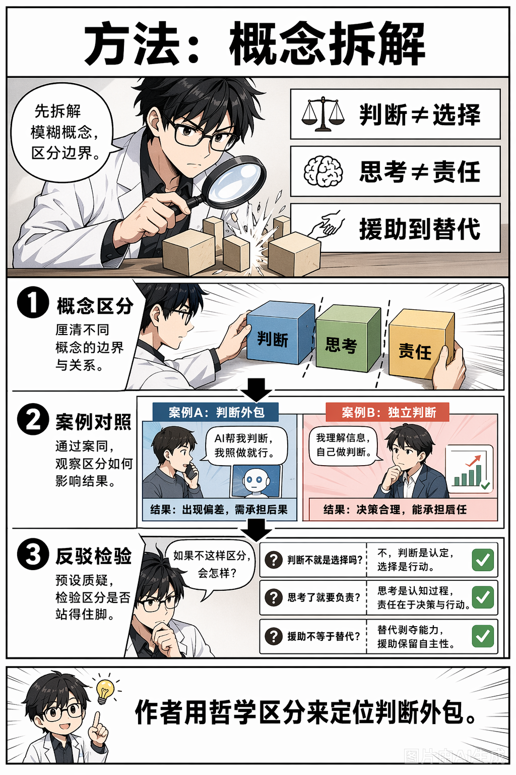 《当 AI 接管判断,人类还在思考吗?》第 4 页:判断外包链条