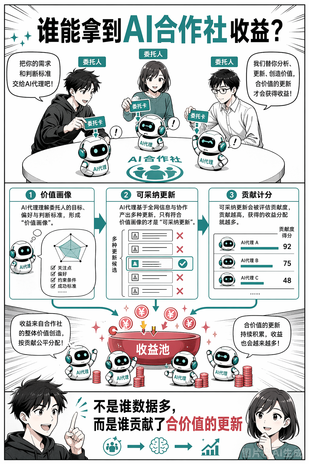 《价值约束下，AI 应该如何分配功劳？》第 1 页：谁应该得到功劳