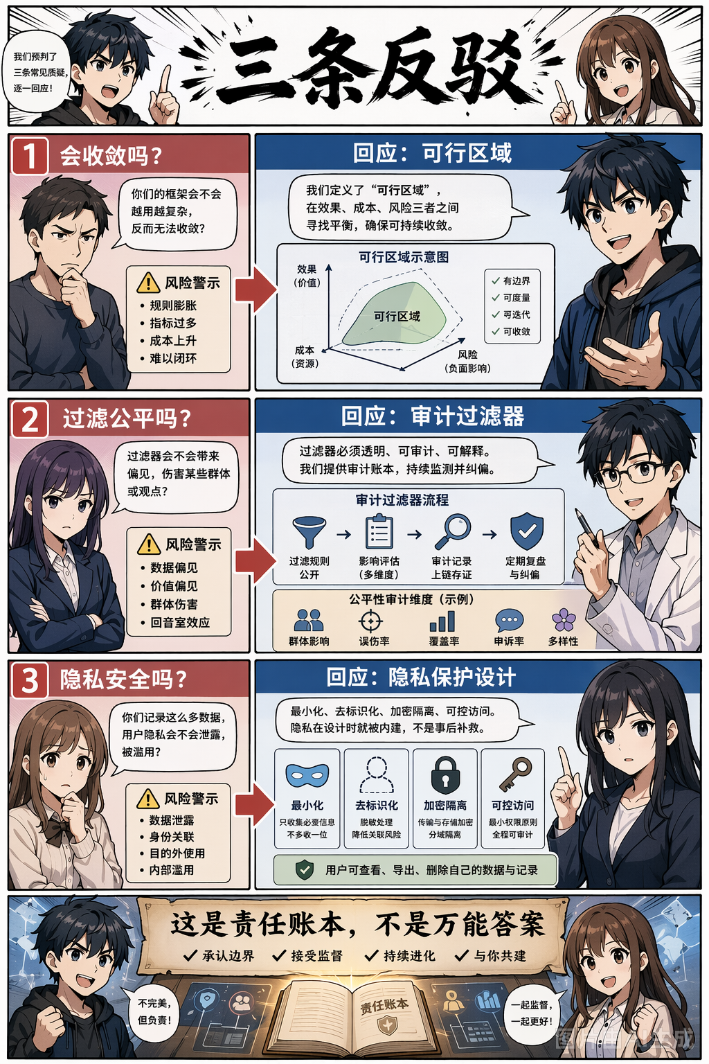 《价值约束下，AI 应该如何分配功劳？》第 6 页：关键反驳与回应